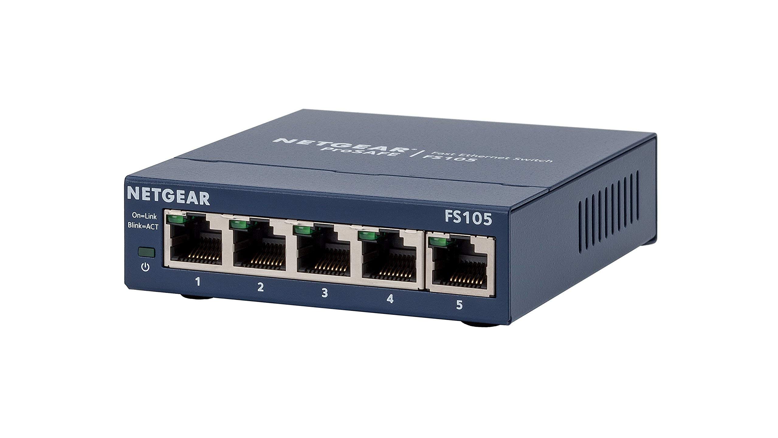 netgear-prosafe-fs105-5-port-fast-ethernet-switch-unmanaged image 7
