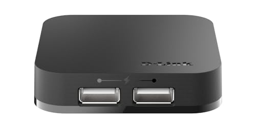 d-link-dub-h4-4-port-usb-2-0-hub-mit-netzteil-schwarz image 5