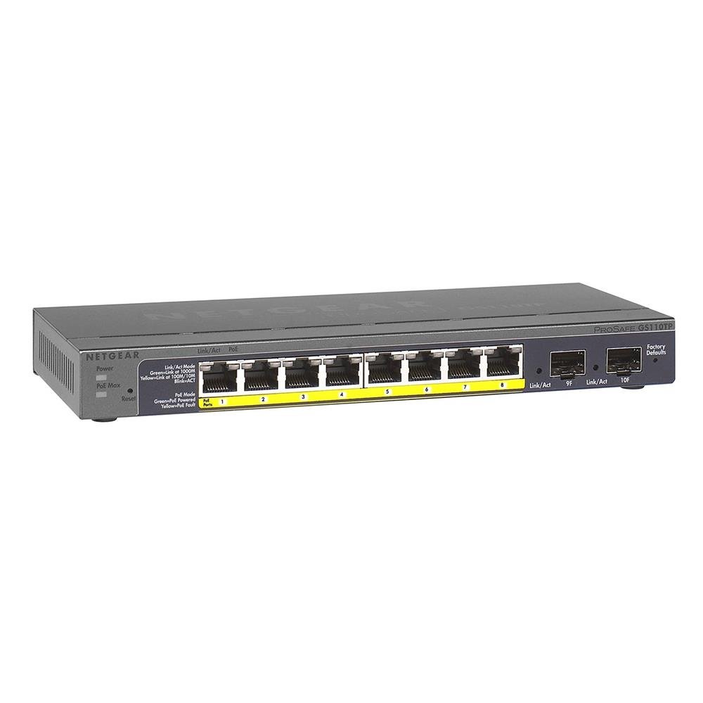 netgear-prosafe-gs110tp-switch-10-port-8x-poe-53w-managed image 1