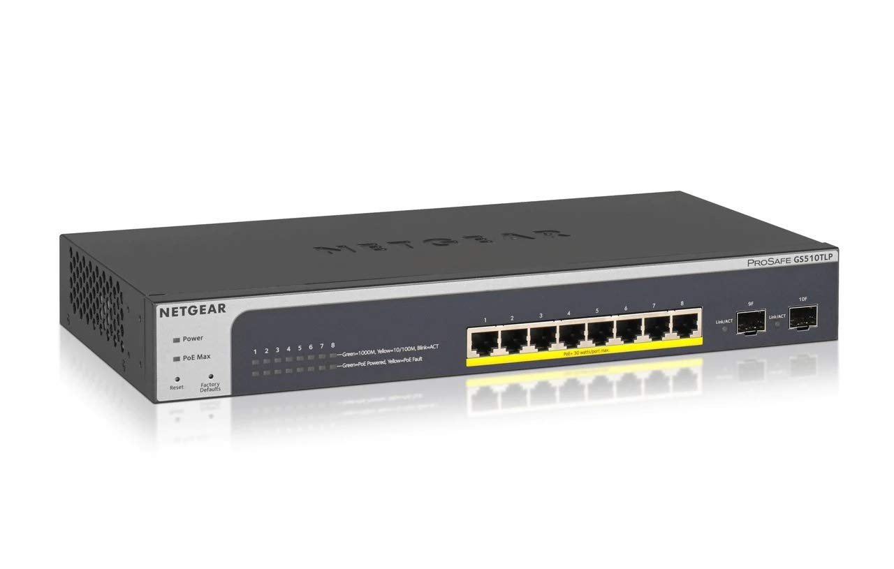 netgear-prosafe-gs110tp-switch-10-port-8x-poe-53w-managed image 4