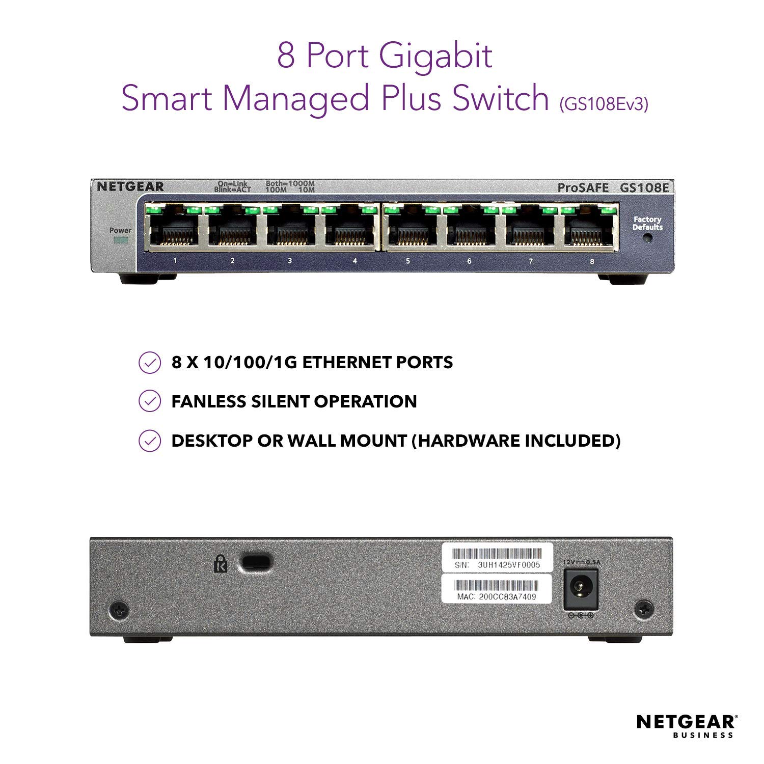 netgear-prosafe-gs108e-8-port-gigabit-switch-managed image 2
