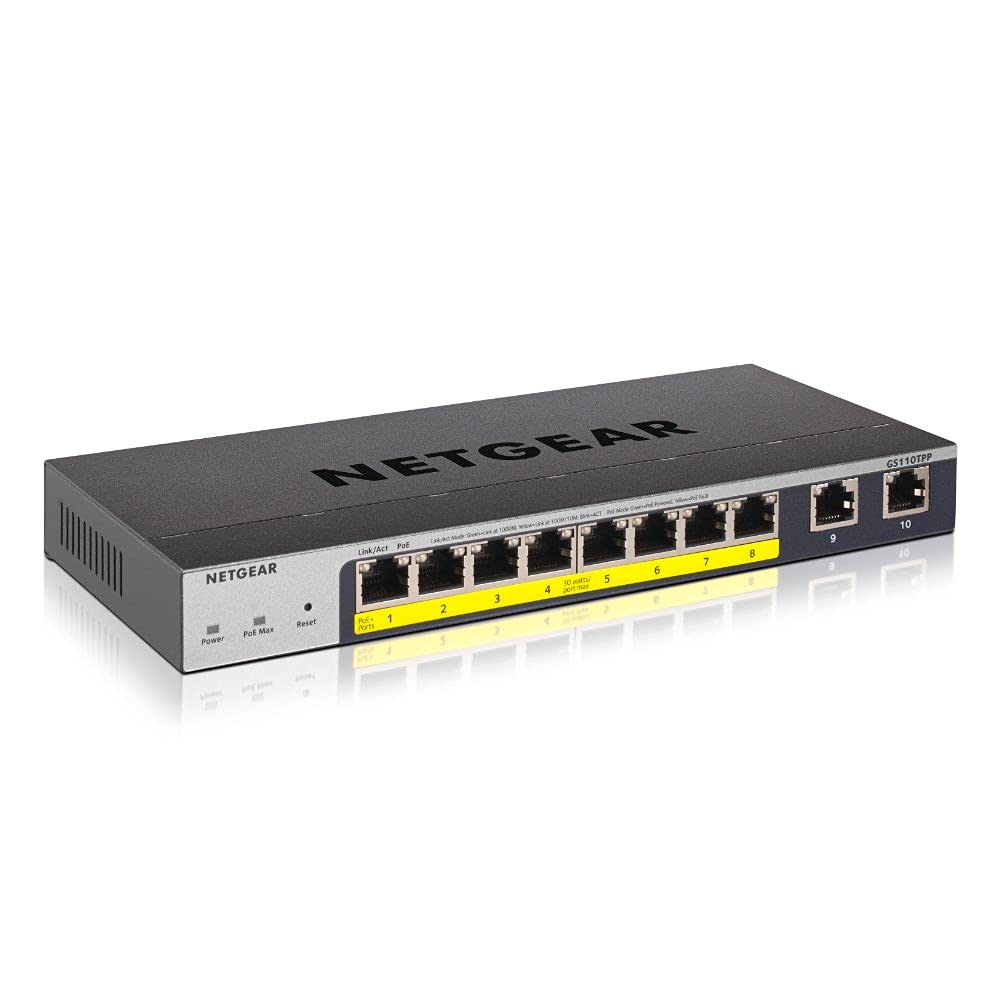 netgear-prosafe-gs110tp-switch-10-port-8x-poe-53w-managed image 5