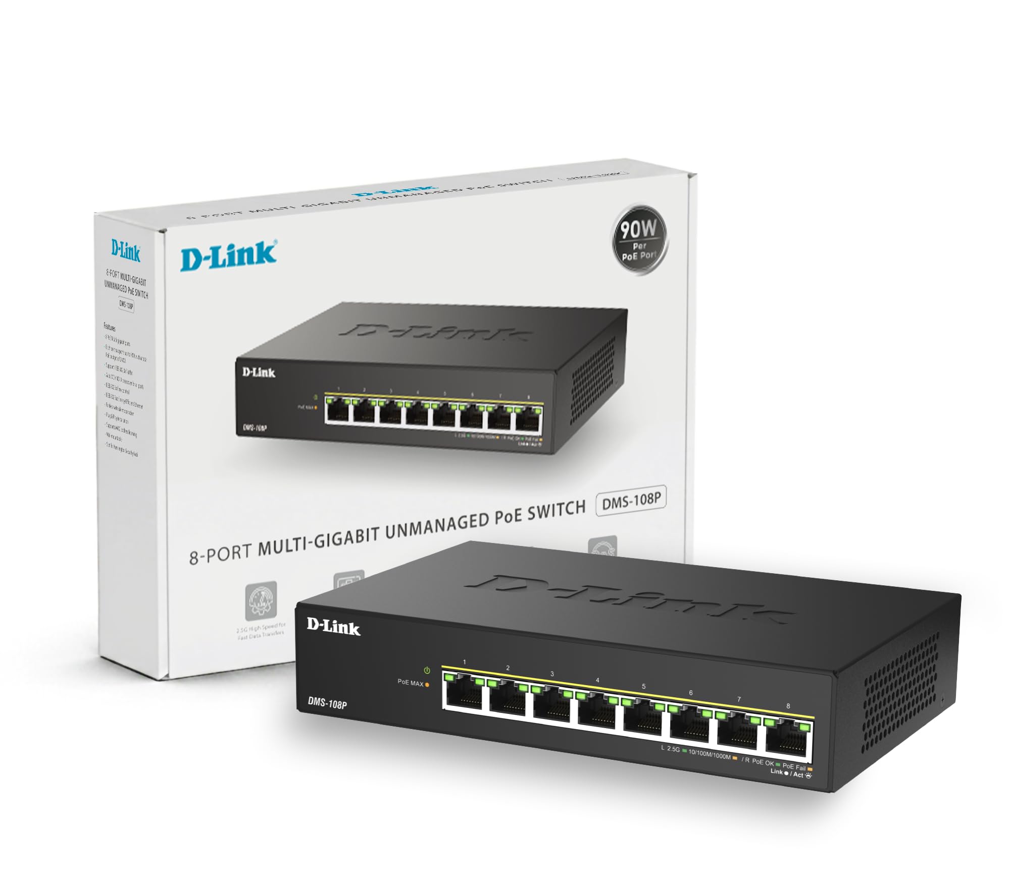 d-link-des-1005p-5-port-fast-ethernet-poe-switch-l-fterlos image 8