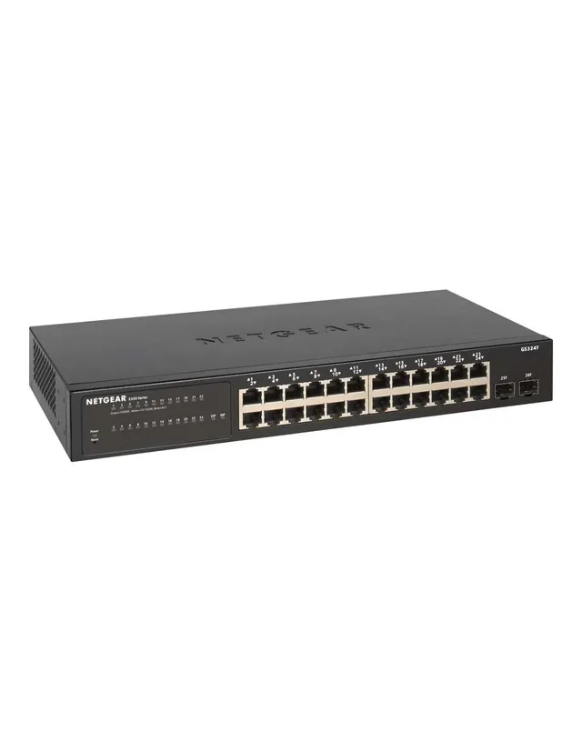 netgear-prosafe-gs324t-switch-24-port-gigabit-managed-2x-sfp image 1