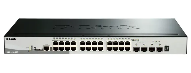 d-link-dgs-1510-28p-28-port-gigabit-poe-switch-193w image 1