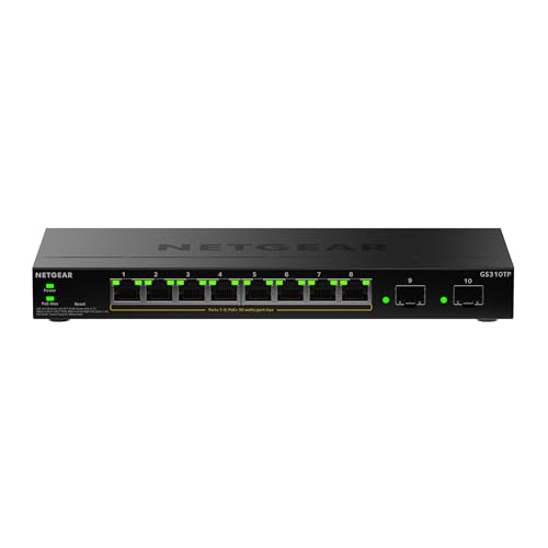 netgear-prosafe-gs510tpp-10-port-gigabit-poe-switch-190w image 8