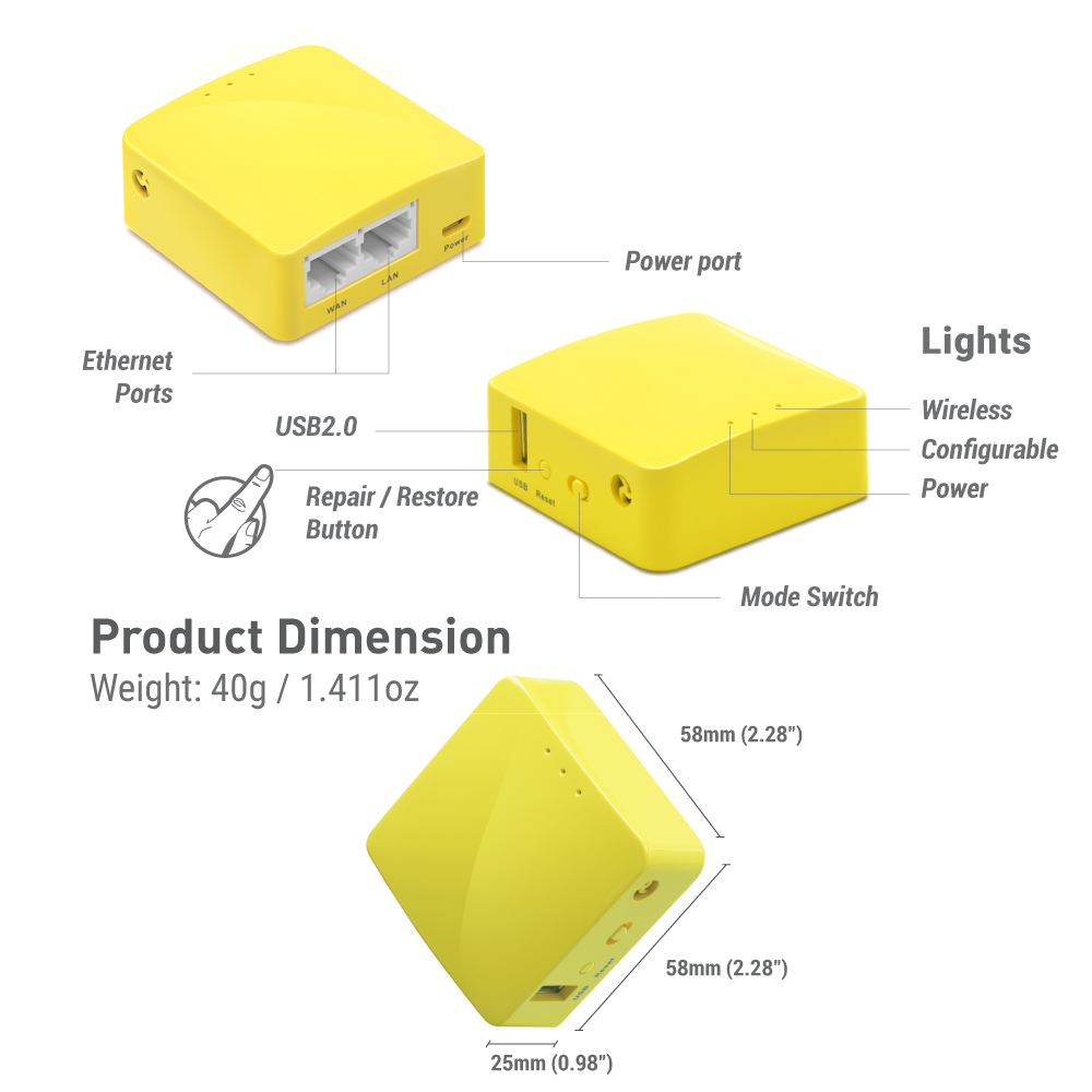 gl-inet-mango-gl-mt300n-v2-mini-router-n300-reise image 2