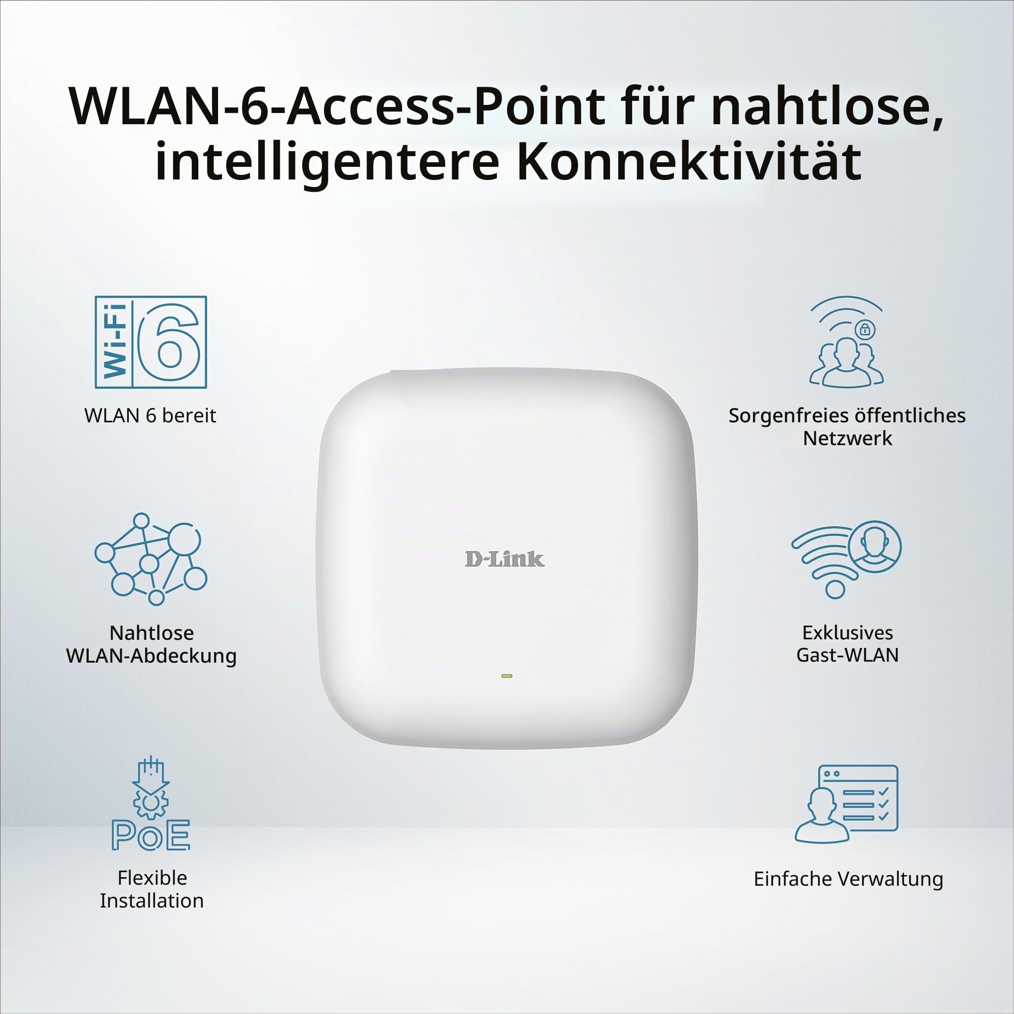 d-link-dbr-x3000-ap-ax3000-wifi-6-access-point-poe-wpa3 image 2