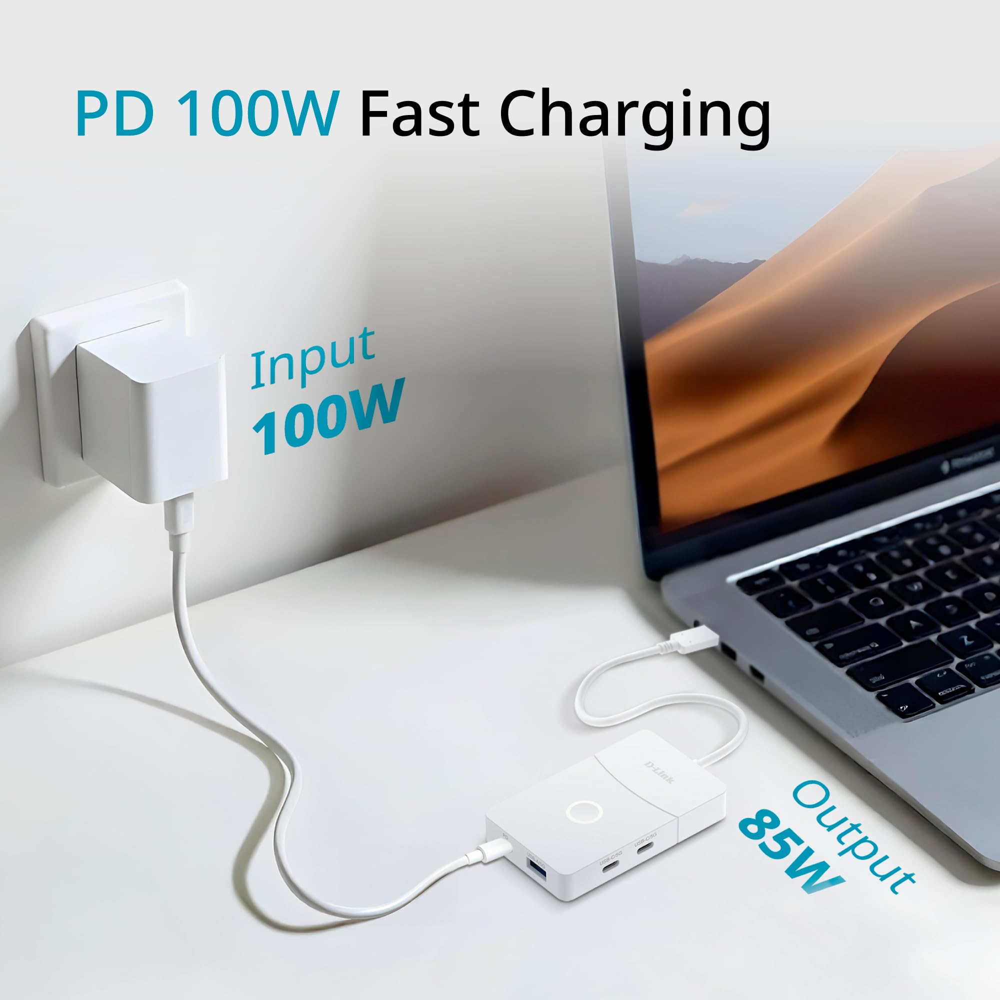 d-link-dup-501-5-in-1-usb-c-hub-wireless-hdmi-4k-100w image 8