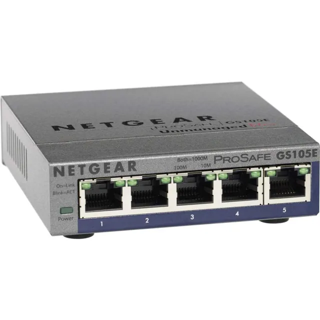 netgear-gs105e-prosafe-5-port-gigabit-switch-managed image 1
