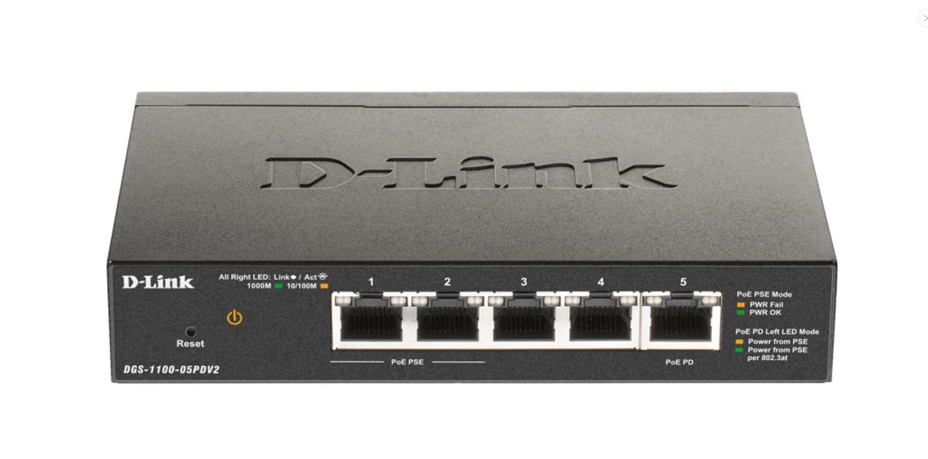 d-link-dgs-1100-05pdv2-5-port-gigabit-smart-switch-poe-metall image 3