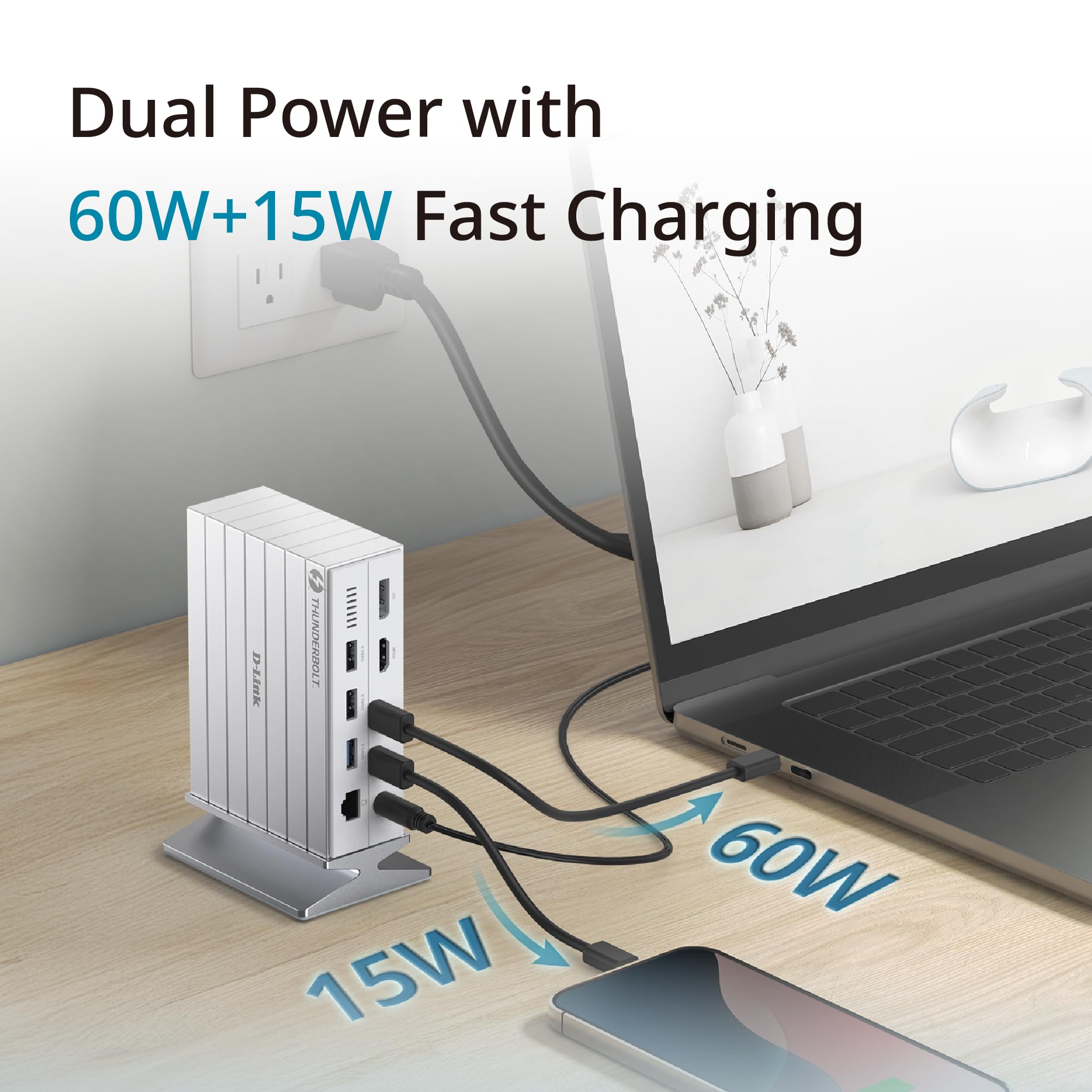 d-link-duf-e01-thunderbolt-4-dockingstation-14-in-1-8k-60w image 8