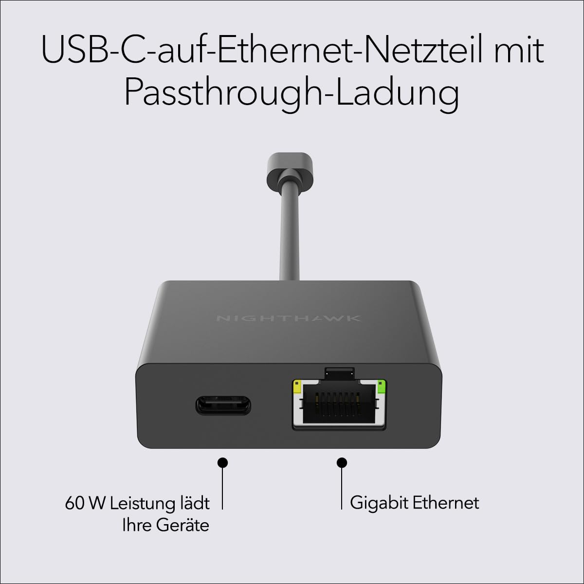 netgear-nighthawk-usb2eth-usb-c-ethernet-adapter-60w-gigabit image 2