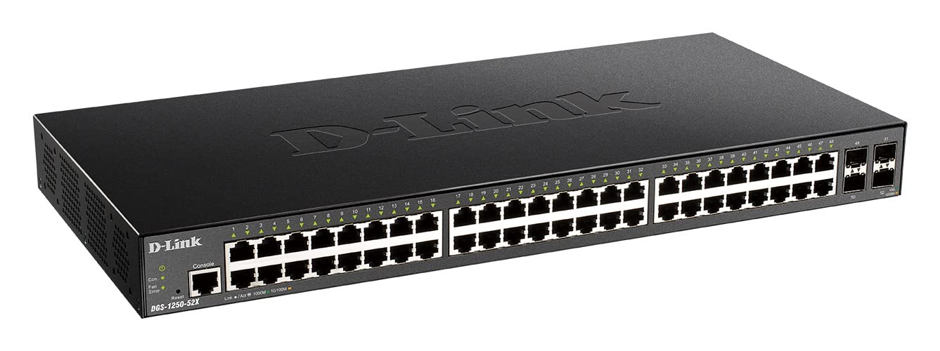 d-link-dgs-1250-52x-52-port-gigabit-switch-10g-ohne-poe image 3