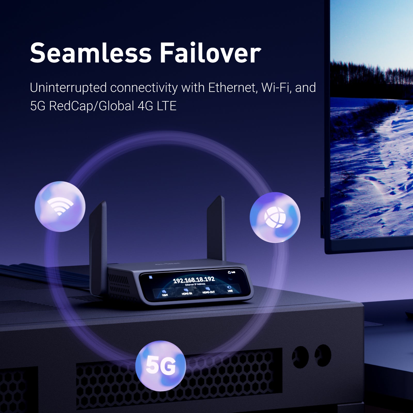 gl-inet-comet-5g-gl-rm10rc-wifi-6-remote-kvm-mit-4k-hdmi image 8