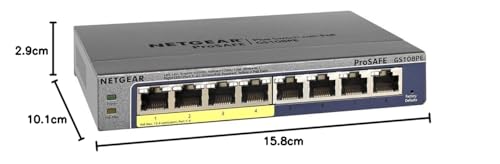 netgear-prosafe-gs108pe-8-port-gigabit-poe-switch-managed-53w image 6