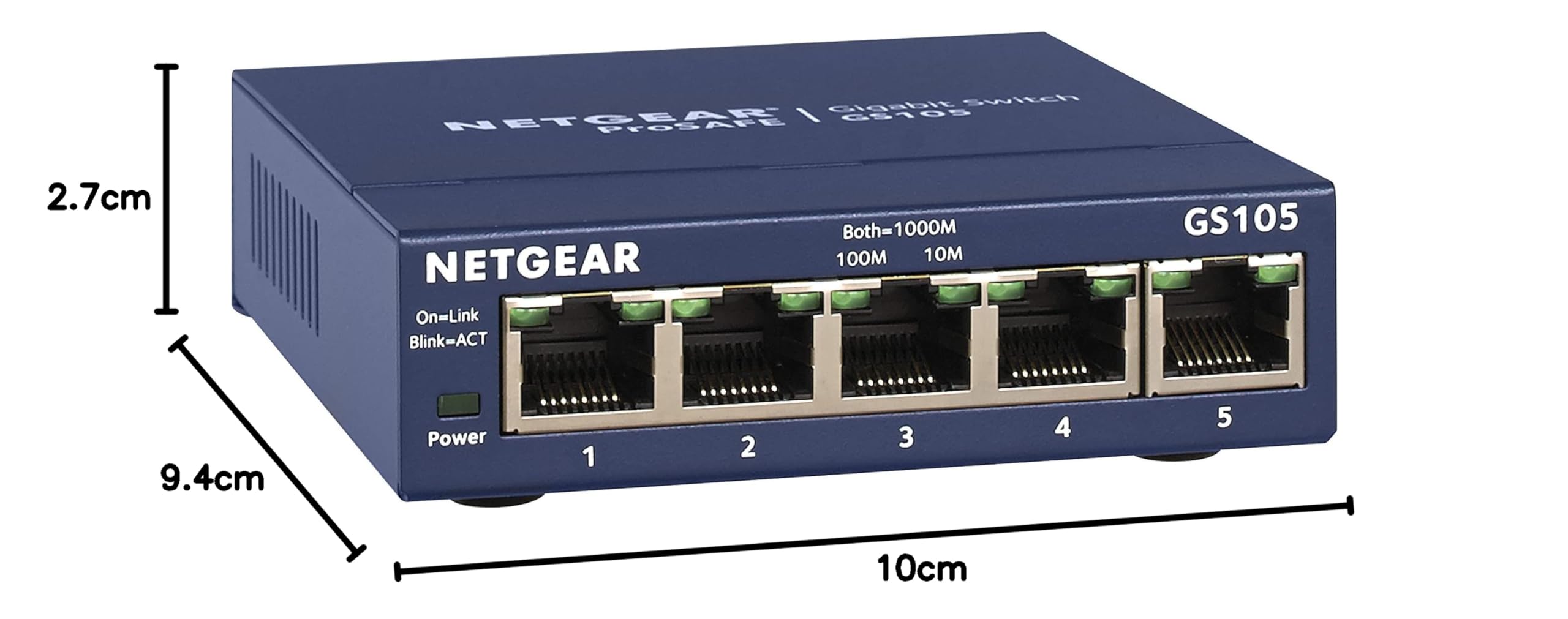 netgear-gs105ge-prosafe-5-port-gigabit-lan-switch-metall image 6