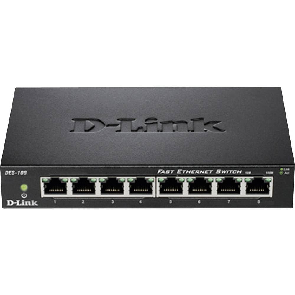 d-link-des-105-5-port-fast-ethernet-switch-unmanaged-metall image 5