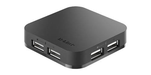 d-link-dub-h4-4-port-usb-2-0-hub-mit-netzteil-schwarz image 6