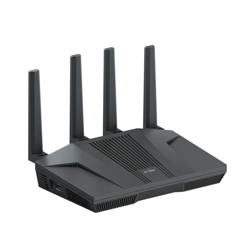 gl-inet-flint-2-gl-mt6000-ax6000-wifi-6-router-eu-stecker image 1