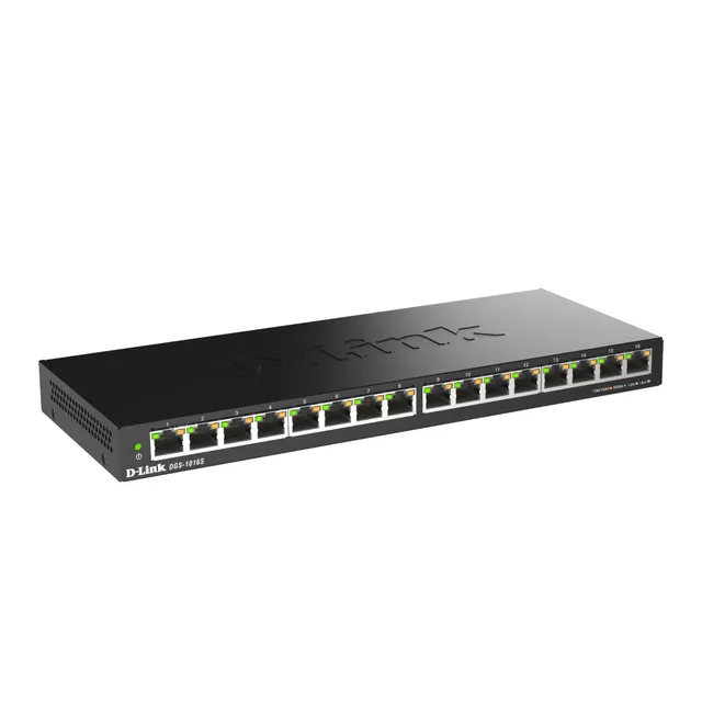 d-link-dgs-1016s-16-port-gigabit-switch-l-fterlos-schwarz image 1