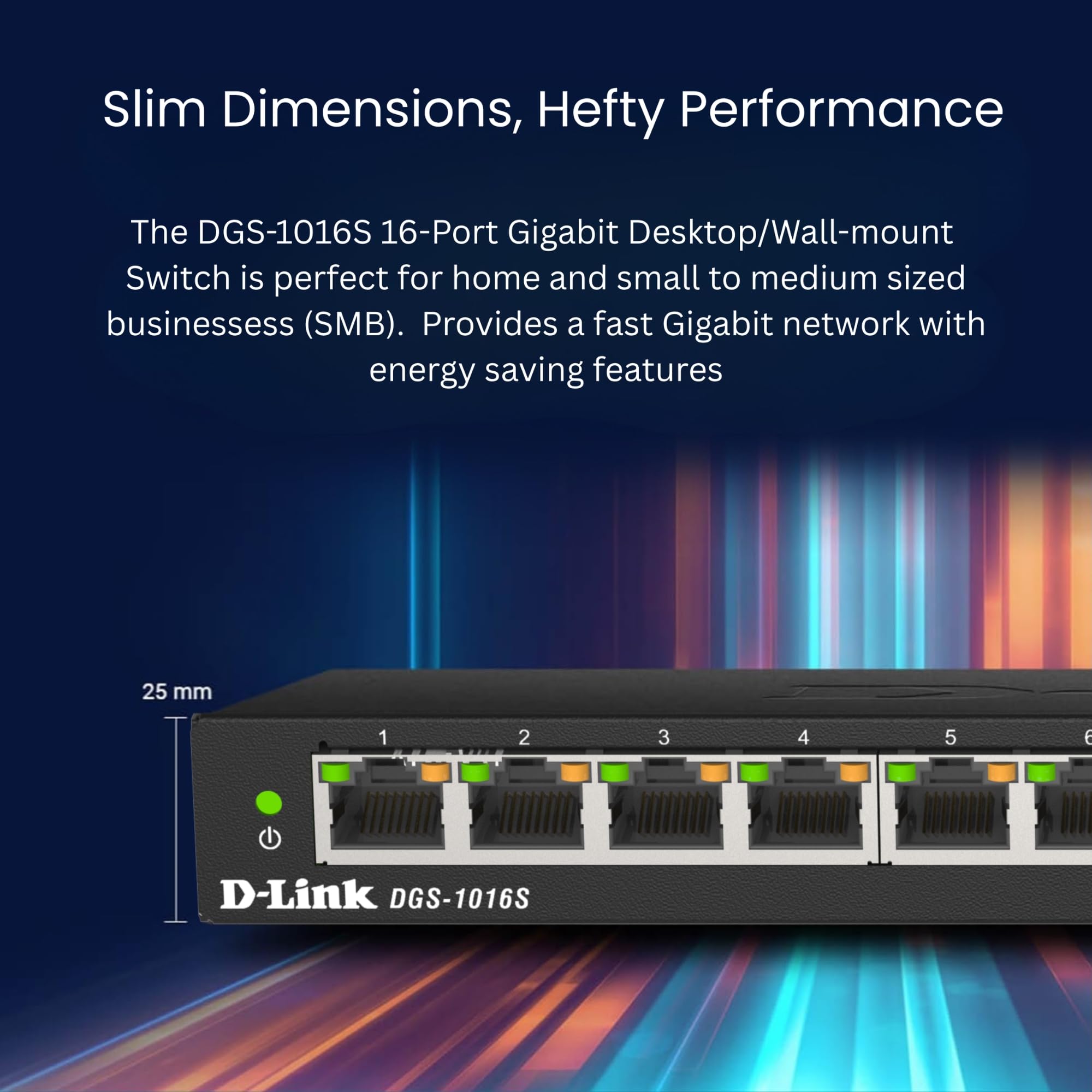 d-link-dgs-1016s-16-port-gigabit-switch-l-fterlos-schwarz image 4