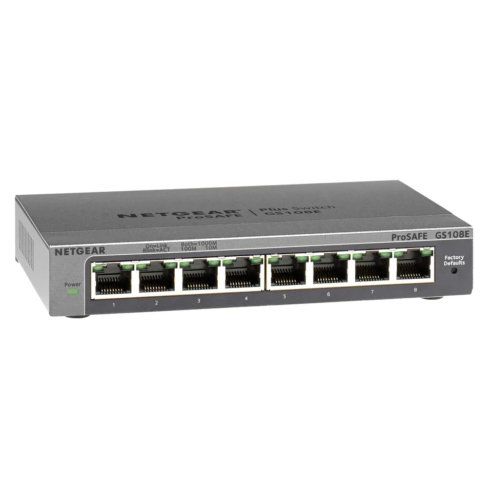 netgear-prosafe-gs108e-8-port-gigabit-switch-managed image 1