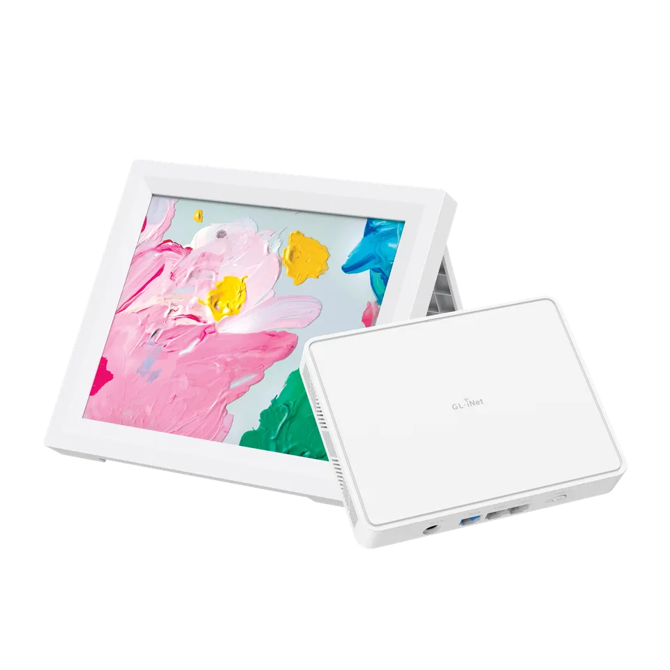gl-inet-marble-gl-b3000-wifi-6-router-dual-band-vpn-bilderrahmen image 1