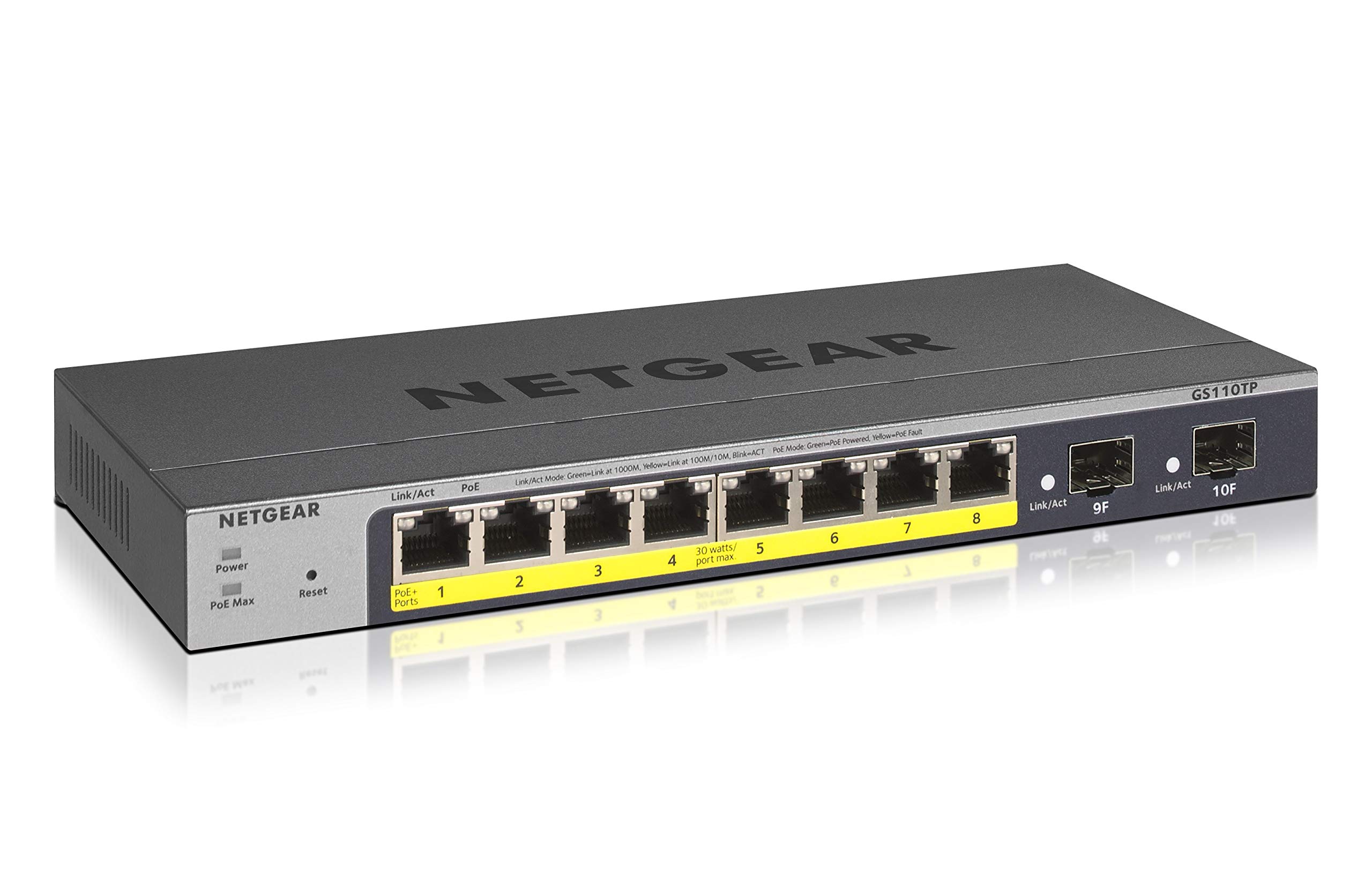 netgear-prosafe-gs510tpp-10-port-gigabit-poe-switch-190w image 3