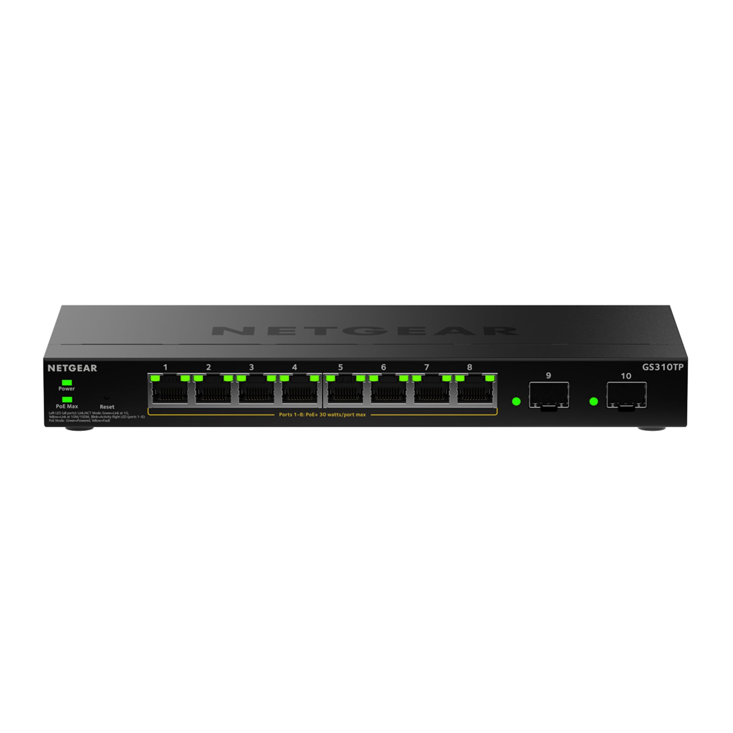 netgear-prosafe-gs510tpp-10-port-gigabit-poe-switch-190w image 4