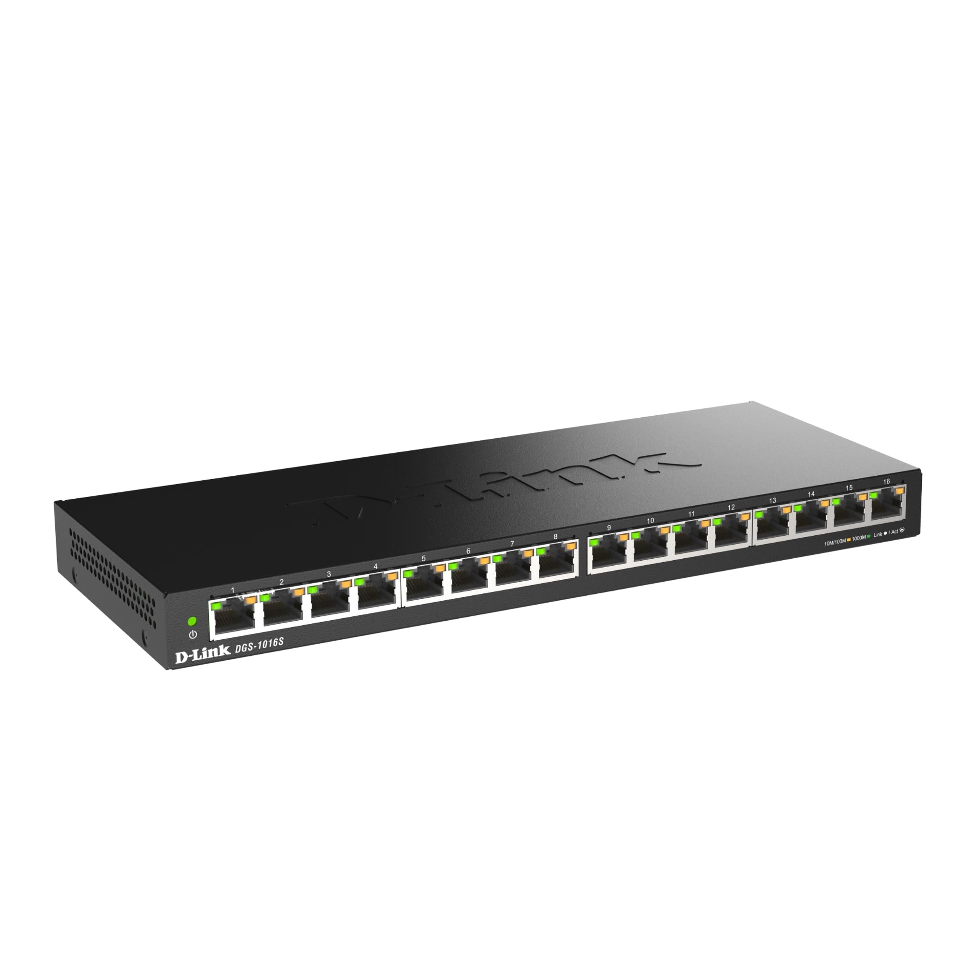 d-link-dgs-1016s-16-port-gigabit-switch-l-fterlos-schwarz image 1
