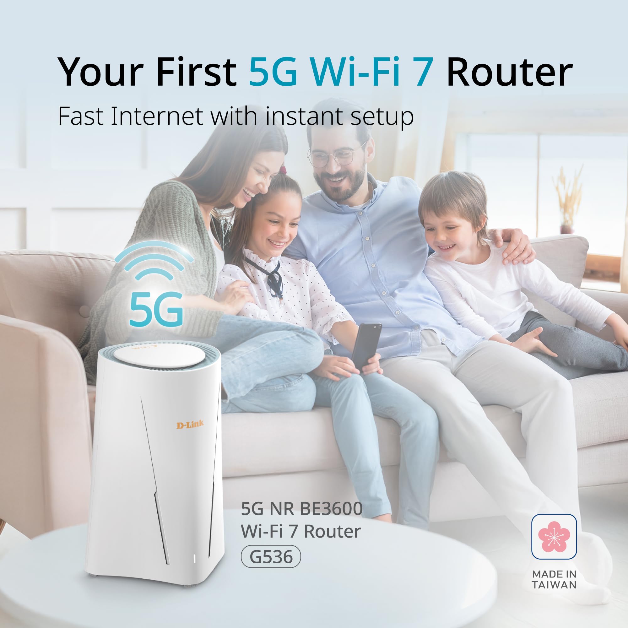 d-link-aquila-pro-ai-g536-5g-wifi-7-router-be3600-sim image 2