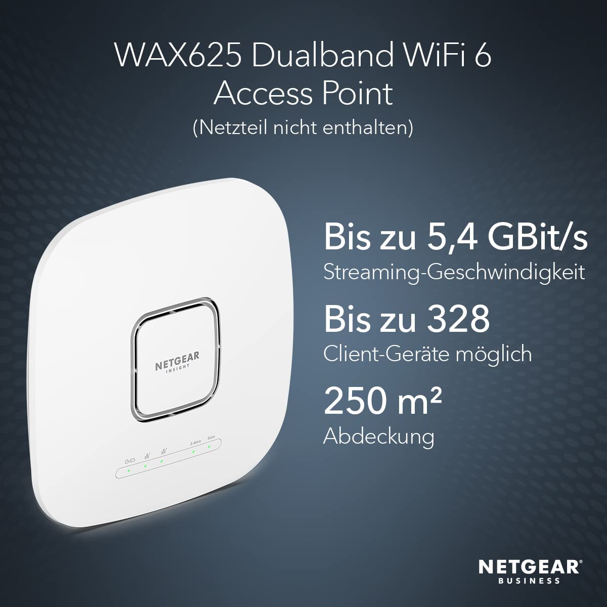 netgear-wax625-ax5400-wifi-6-access-point-poe image 2