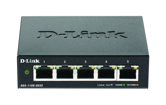 d-link-dgs-1100-05v2-5-port-gigabit-switch-l-fterlos image 1