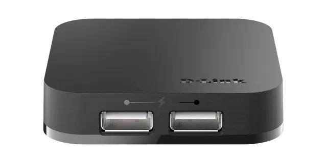 d-link-dub-h4-4-port-usb-2-0-hub-mit-netzteil-schwarz image 1