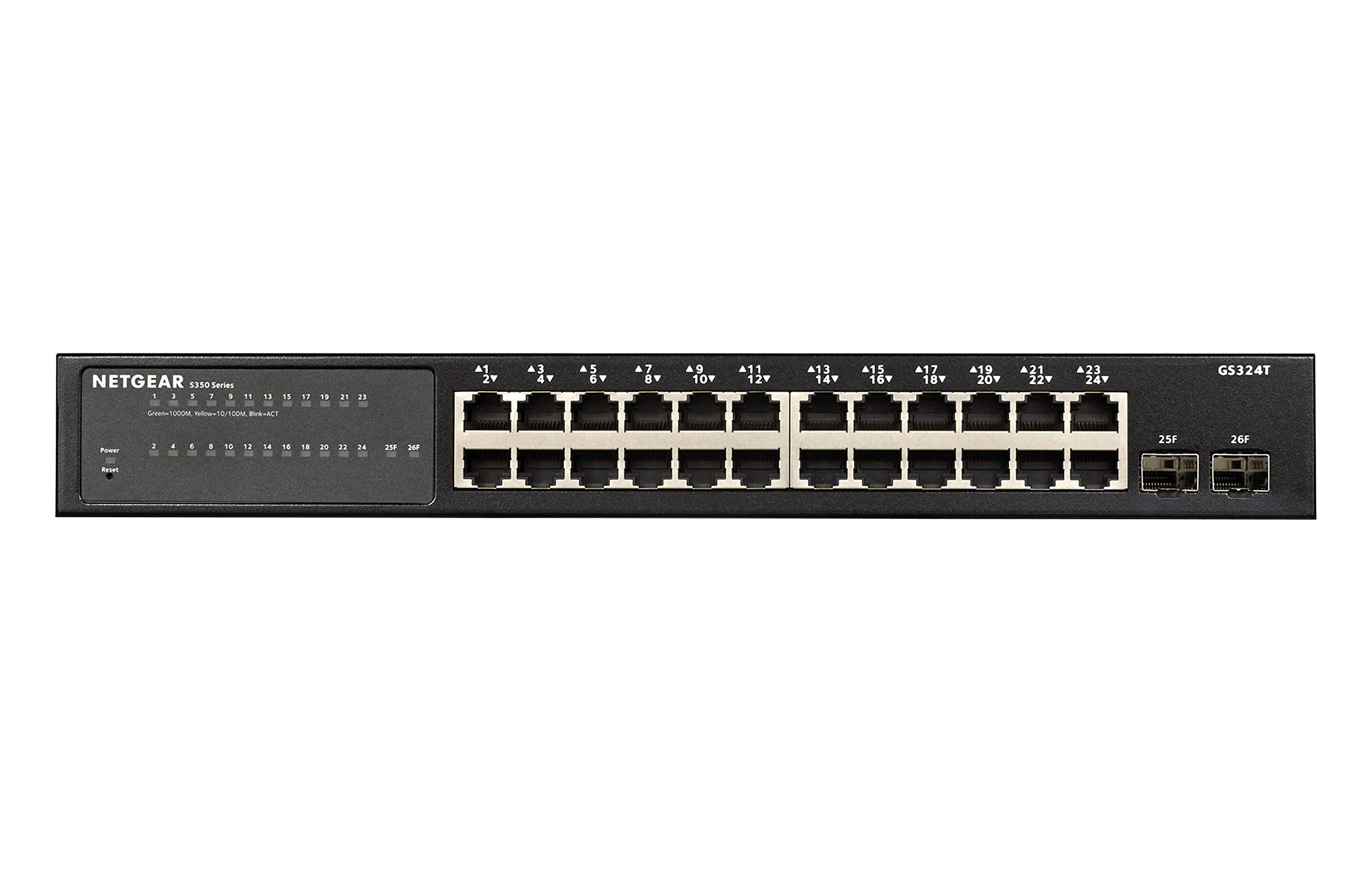netgear-prosafe-gs324t-switch-24-port-gigabit-managed-2x-sfp image 2
