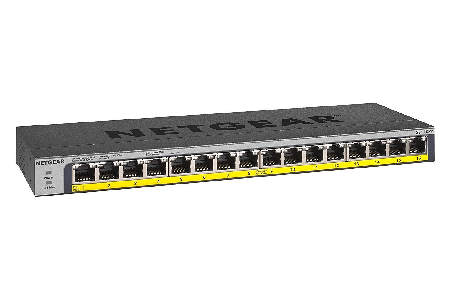 netgear-prosafe-gs516up-16-port-gigabit-poe-switch-380w image 7